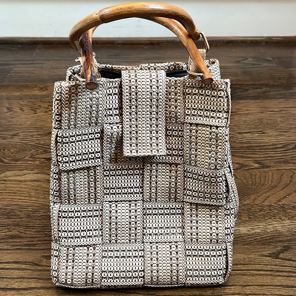Source Unknown Handbags - Raffia Bucket Bag